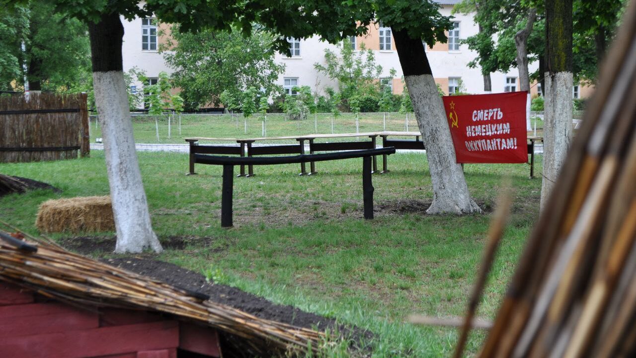 В День Победы провели выставку в партизанской деревне ОГРВ