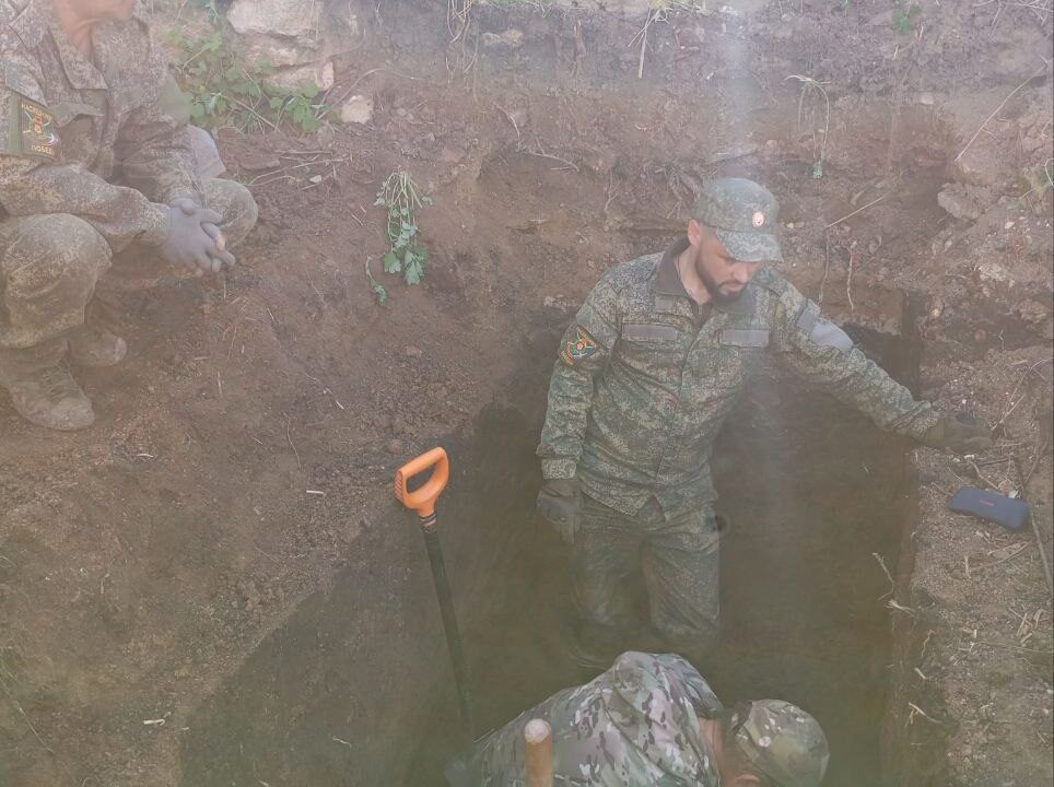 «Наследники Побед» нашли останки красноармейца Разумеева